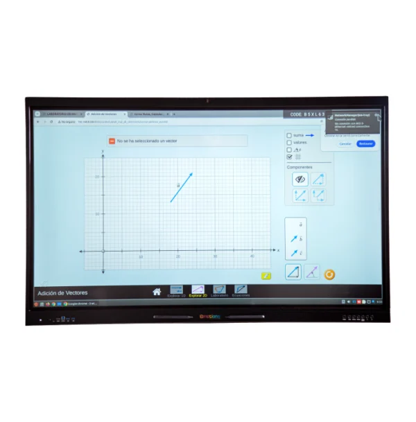 Monitor Interactivo de 75" 8 núcleos